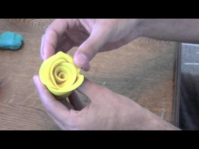 How to make a Rose with clay