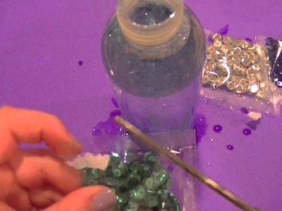 How to make crafts: Glitter timer