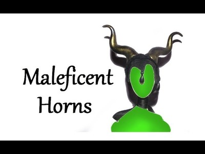 How to make Maleficent Horns for Dolls Tutorial