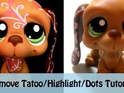How To: Make-up 101 #1 Remove the Tatoo.Highlight.Dots (LPS)
