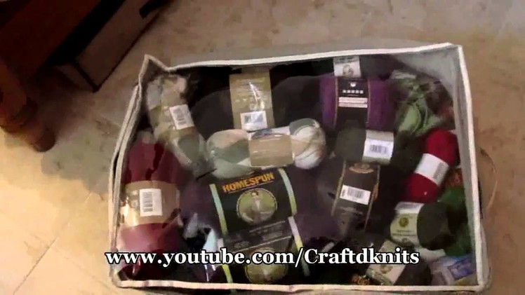 Knit 'N Chat: How I Store My Stash