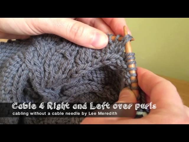Leethal Cabling without a Cable Needle Tutorials