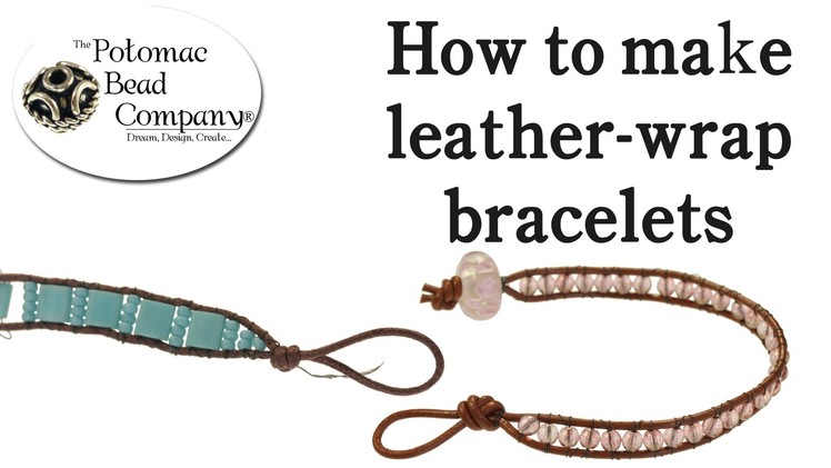 Make a Beaded Leather Wrap Bracelet (Chan Luu Style)