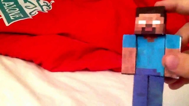 My Papercraft Herobrine And SkyTheKidRS Please Have 2000 Likes