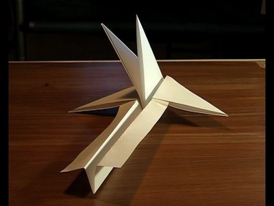 Origami avion vaisseau air plane
