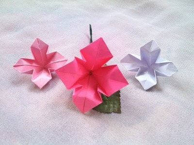 Paper Flower - Origami Paper Crafts Tutorial
