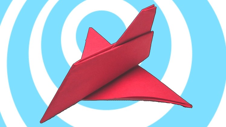 Paper Origami Airplane Toy Instructions (Origamite)