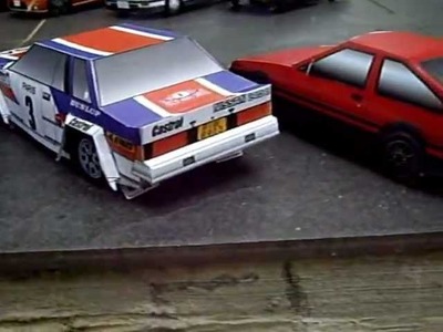 Papercraft Car 2013