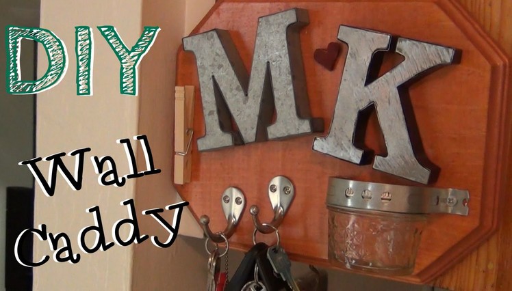 Personalized Wall Caddy ♥ DIY Gifts