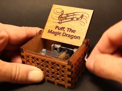 Puff The Magic Dragon Music Box (Invenio Crafts)