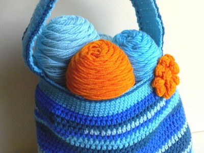 Scrap-Tastic Bag Part 2 of 2 Crochet Tutorial