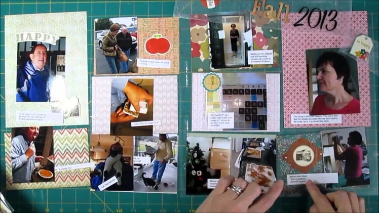 Scrapbooking Process Project Life without PL Product