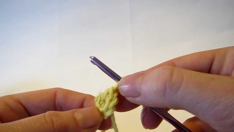 Six stitches in crochet.MOV