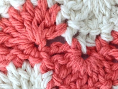 Stitch Repeat Polka Dot Free Crochet Pattern - Left Handed