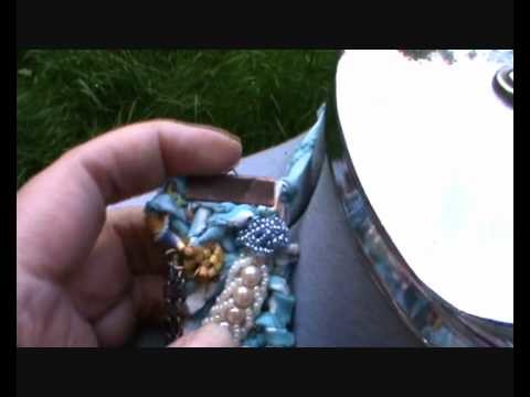 Textile Necklace made by Rosebudlia.wmv