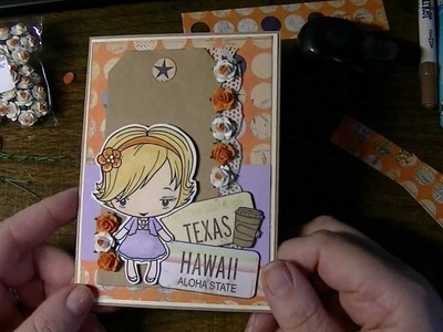 Wild Orchid Crafts - Thank You Card