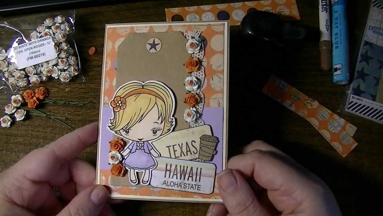 Wild Orchid Crafts - Thank You Card