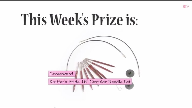 Winner Announced!  Knitter's Pride Symfonie Rose 16" Interchangeable Needle Set