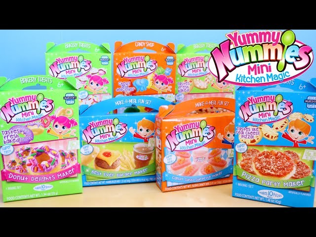 Yummy Nummies Mini Kitchen Magic Kids DIY Food Toys R Us Haul