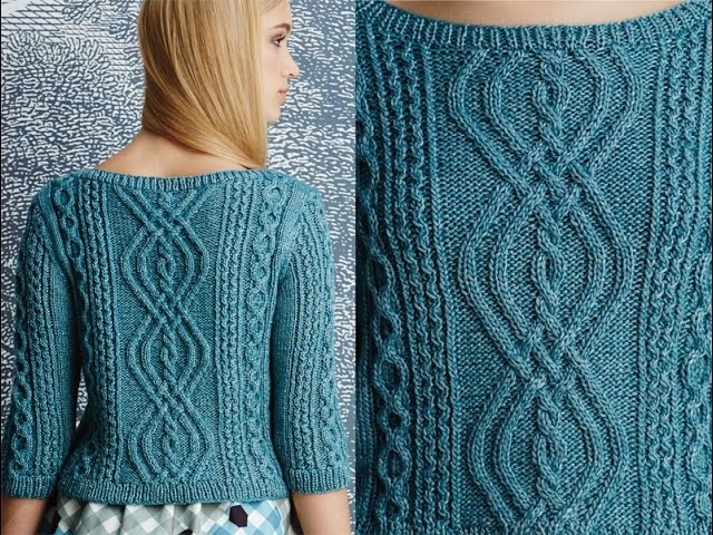 #2 Bateaux-Neck Pullover, Vogue Knitting Fall 2014