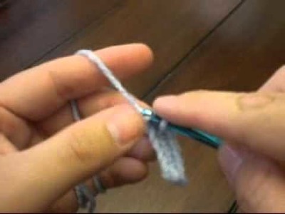 Beginning Crochet, how to make a single crochet
