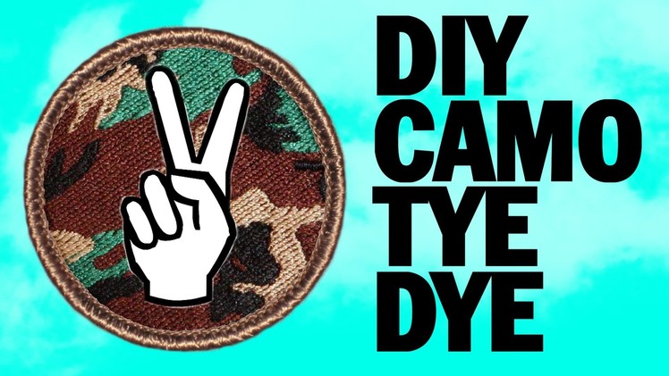 Camouflage Tye Dye - Camp Threadbanger (Patch Contest Closed)