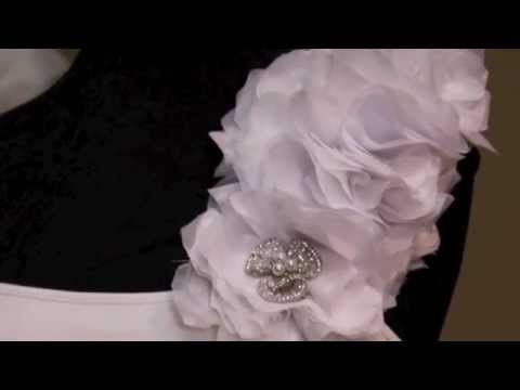 {CAMRYN} How to make a fabric flower for your Wedding Gown