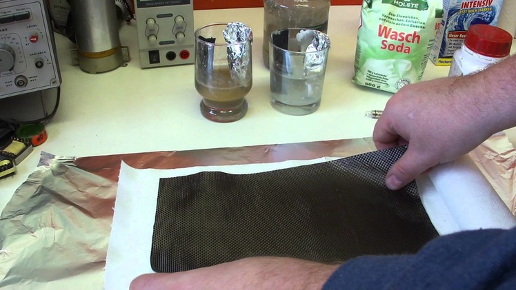 Carbon fiber sheet Aluminium foil Selfmade DIY High Output battery free energy