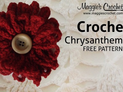 Chrysanthemum Free Crochet Pattern - Right Handed
