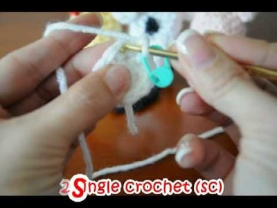 Crochet Farm Animal Finger Puppets #1