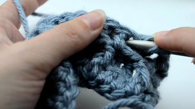Crochet Lessons - How to work the waffle stitch - Part 3