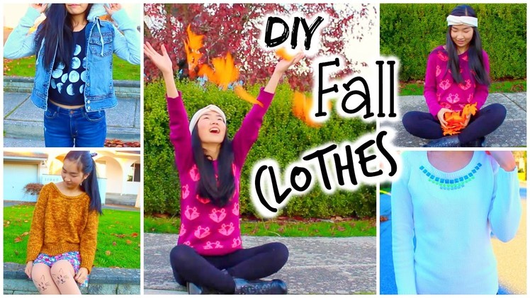 DIY Easy Tumblr Clothes - Brandy Melville, Urban Outfitters, American Apparel
