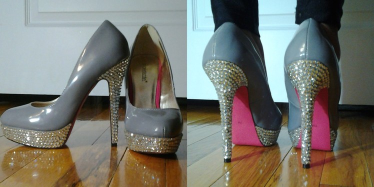 DIY How To Bedazzle. Bejwel. Bling your Shoes ✿ DIY Customize Your Shoes Tutorial ✿ Cute Shoes