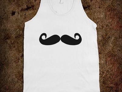 DIY: Mustache Shirt (make your own)