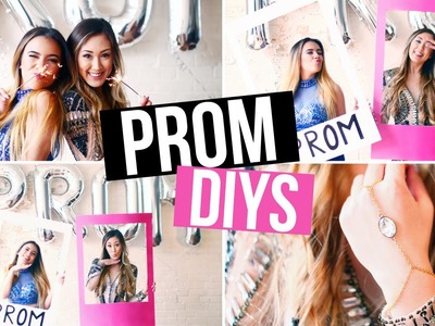 DIY Prom Photobooth Accessories & Jewelry! | LaurDIY