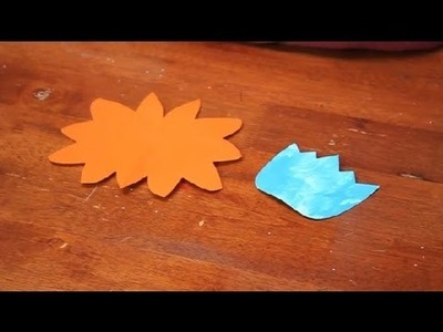 DIY Symmetrical Flower : Paper Flower Crafts