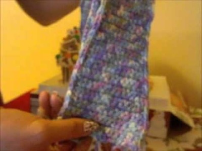 First Handmade Crochet Scarf Ever!!