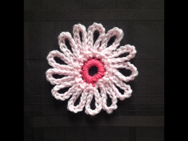 How to Crochet a Flower Pattern #29 │by ThePatterfamily