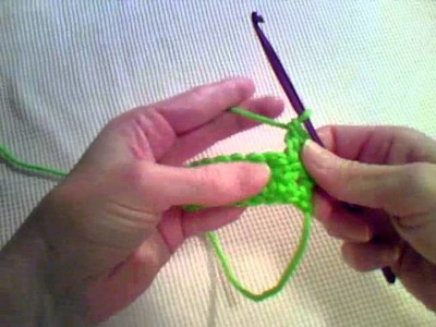 How to Crochet - How to make a V Stitch
