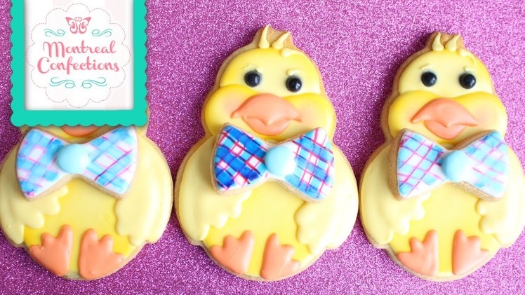 How to decorate the Wilton Easter Chick Cookie Cutter