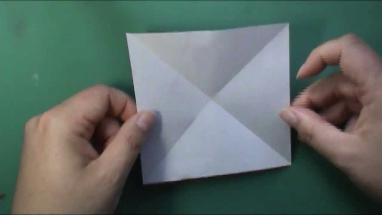 How to fold a origami box