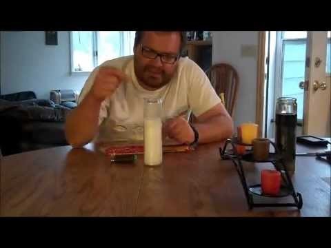 How to light a hard to reach candle wick
