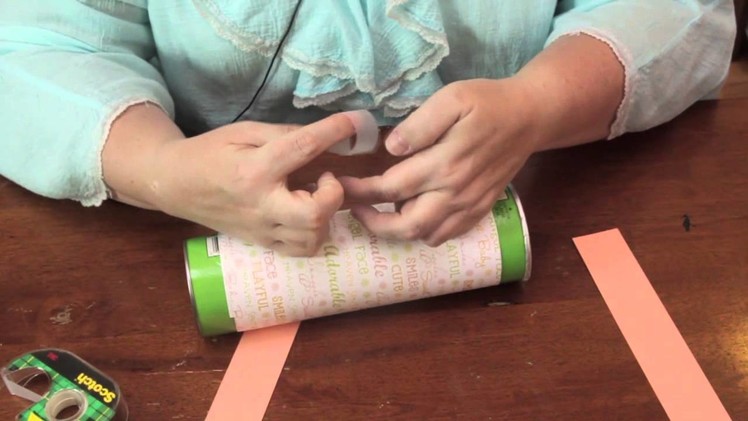 How to Make a Baby Shower Vase From a Pringles Container : Jewelry & Other Cool Crafts