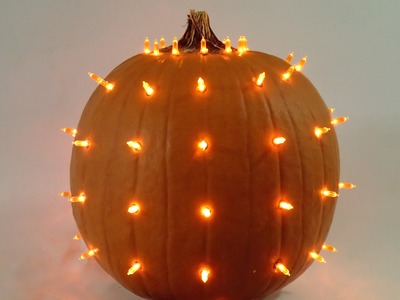 How To Make A LED Lighted Pumpkin: Easy DIY Projects Tutorial