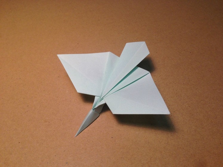 How to make an Origami Plane. Yellow Bittern