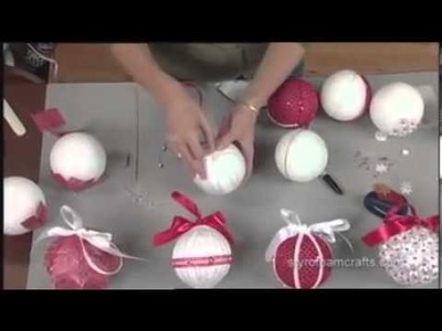 How to Make Five Ornaments in Five Minutes