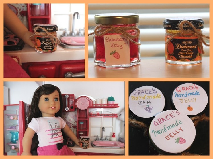 How to make Jelly Jars for your AG Doll!