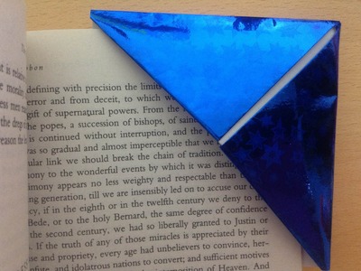 How to make Simple Origami Bookmark