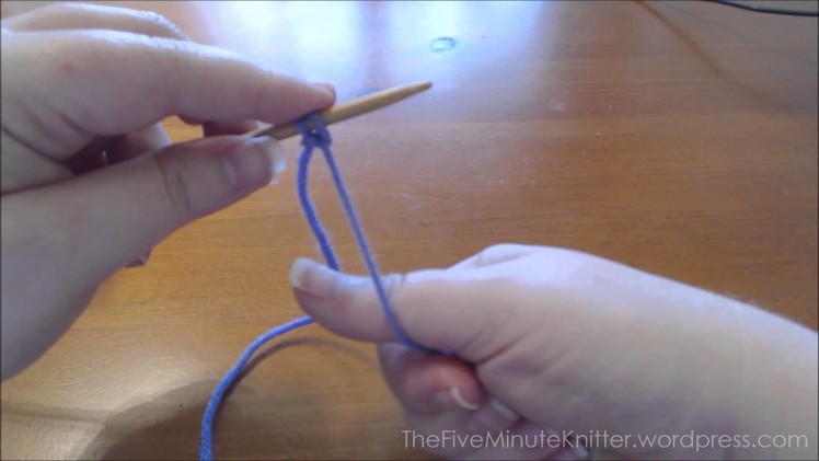 Knitting Tutorial: Easy Cast On Two Ways