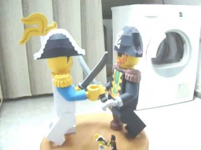LEGO Pirates Governor Broadside papercraft minifig